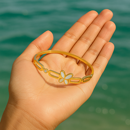 The Enchanted Butterfly Bangle