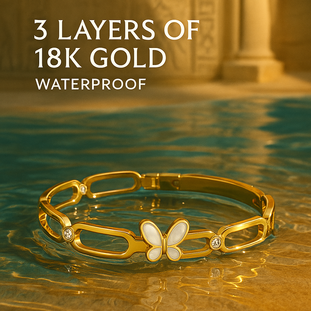 The Enchanted Butterfly Bangle