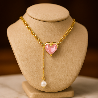 The Pink Amour Necklace
