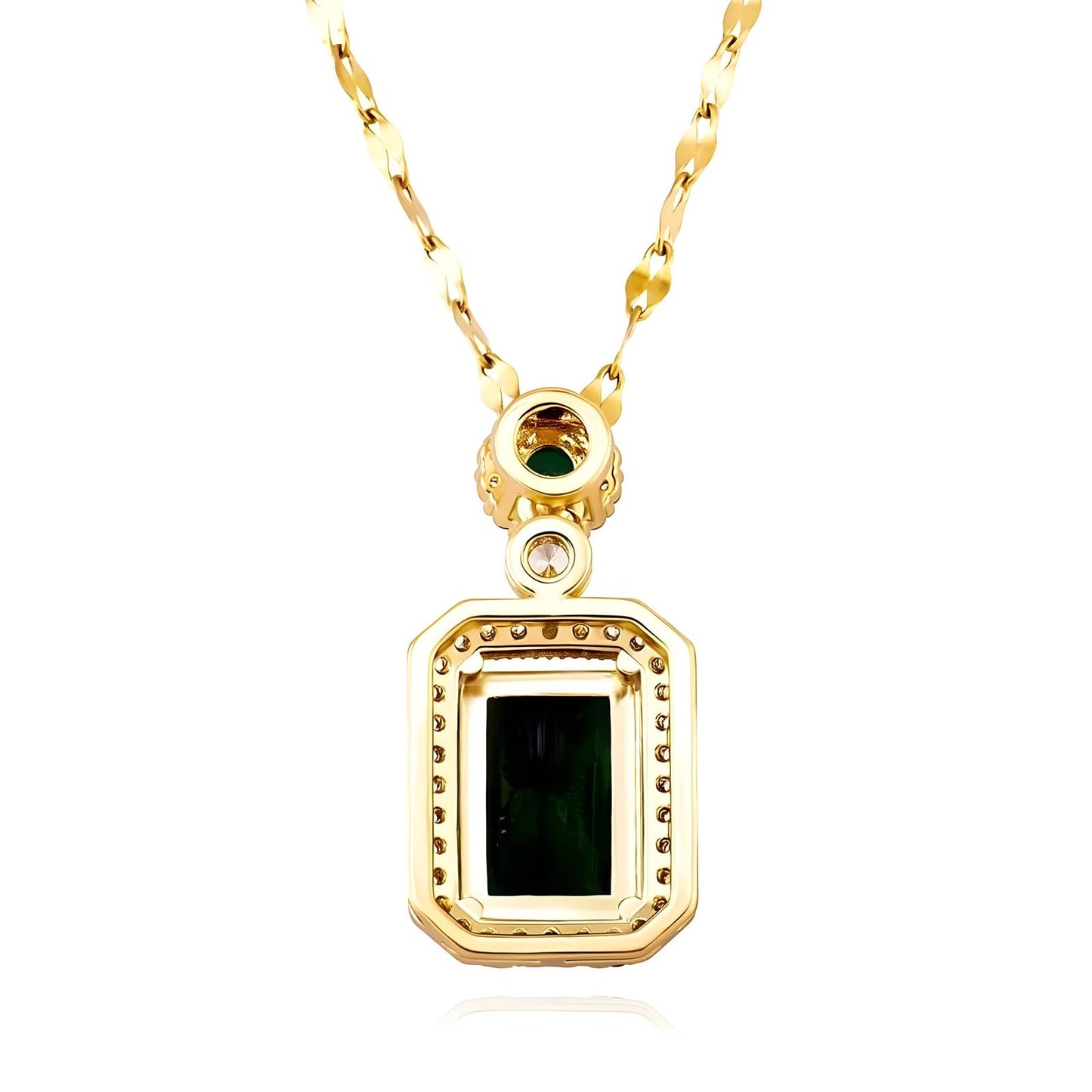 Elegant 18K Gold Plated Necklace with Adjustable Length