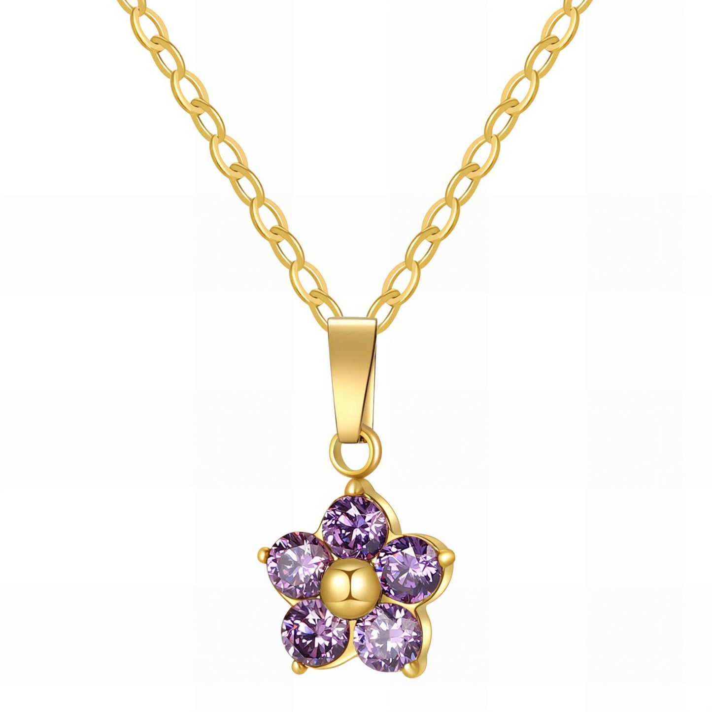 The Amethyst Bloom Necklace