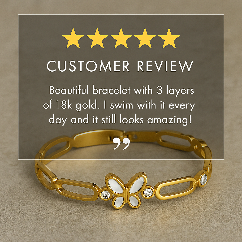 The Enchanted Butterfly Bangle