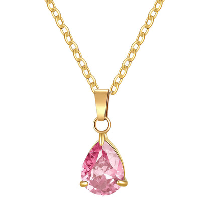 The Rose Tear Necklace