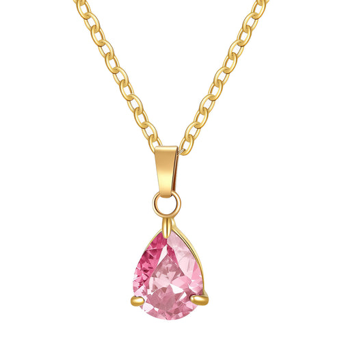 The Rose Tear Necklace