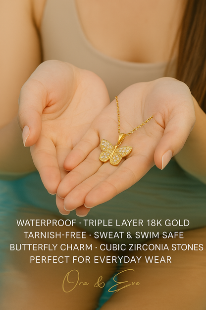 The Golden Butterfly Necklace