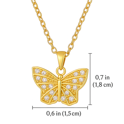 The Golden Butterfly Necklace