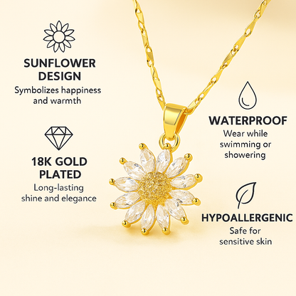 The Eternal Sunflower Pendant
