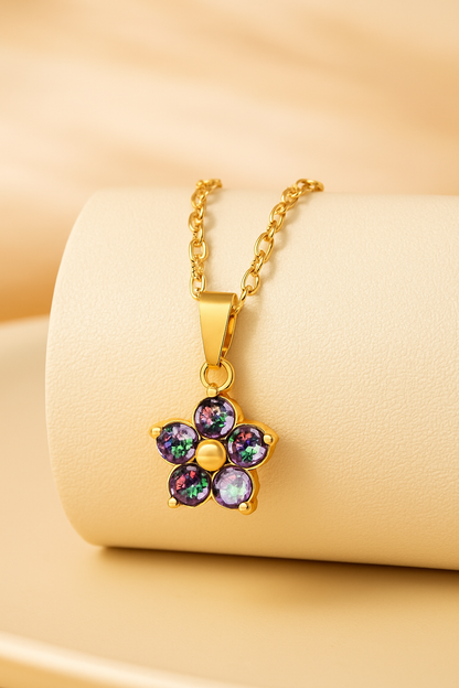 The Amethyst Bloom Necklace