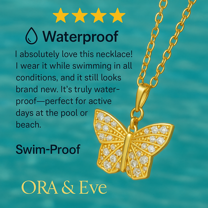 The Golden Butterfly Necklace